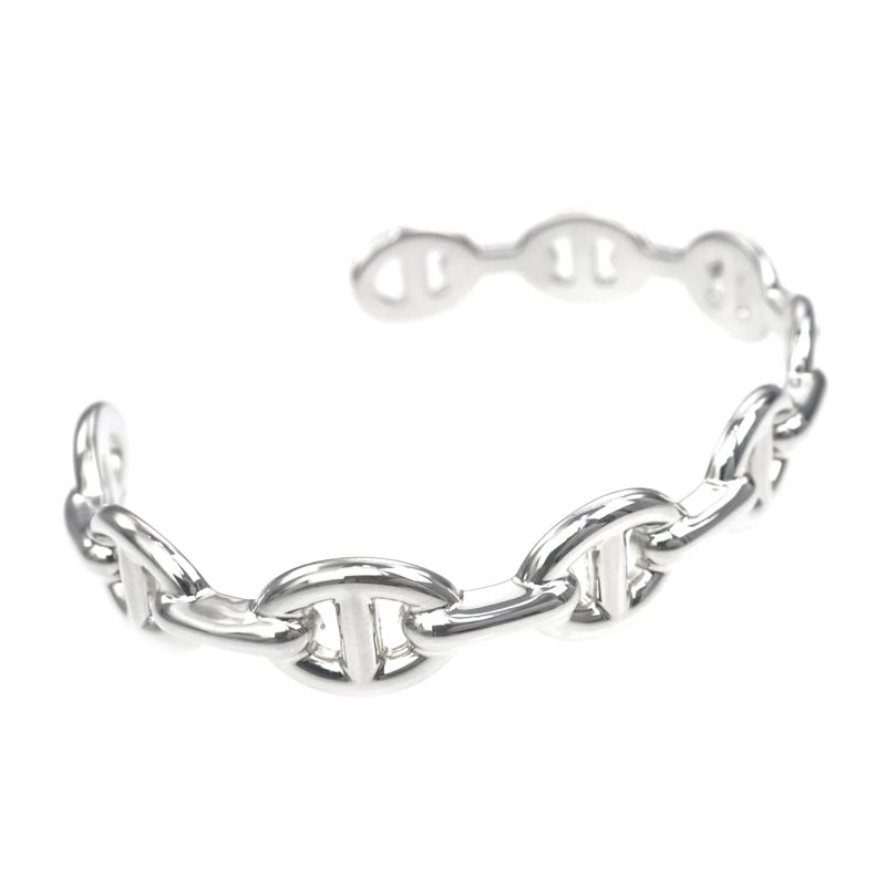Hermes Chaine Dancre Bangle Anchene ST AG 925 Silver Accessori — view 5