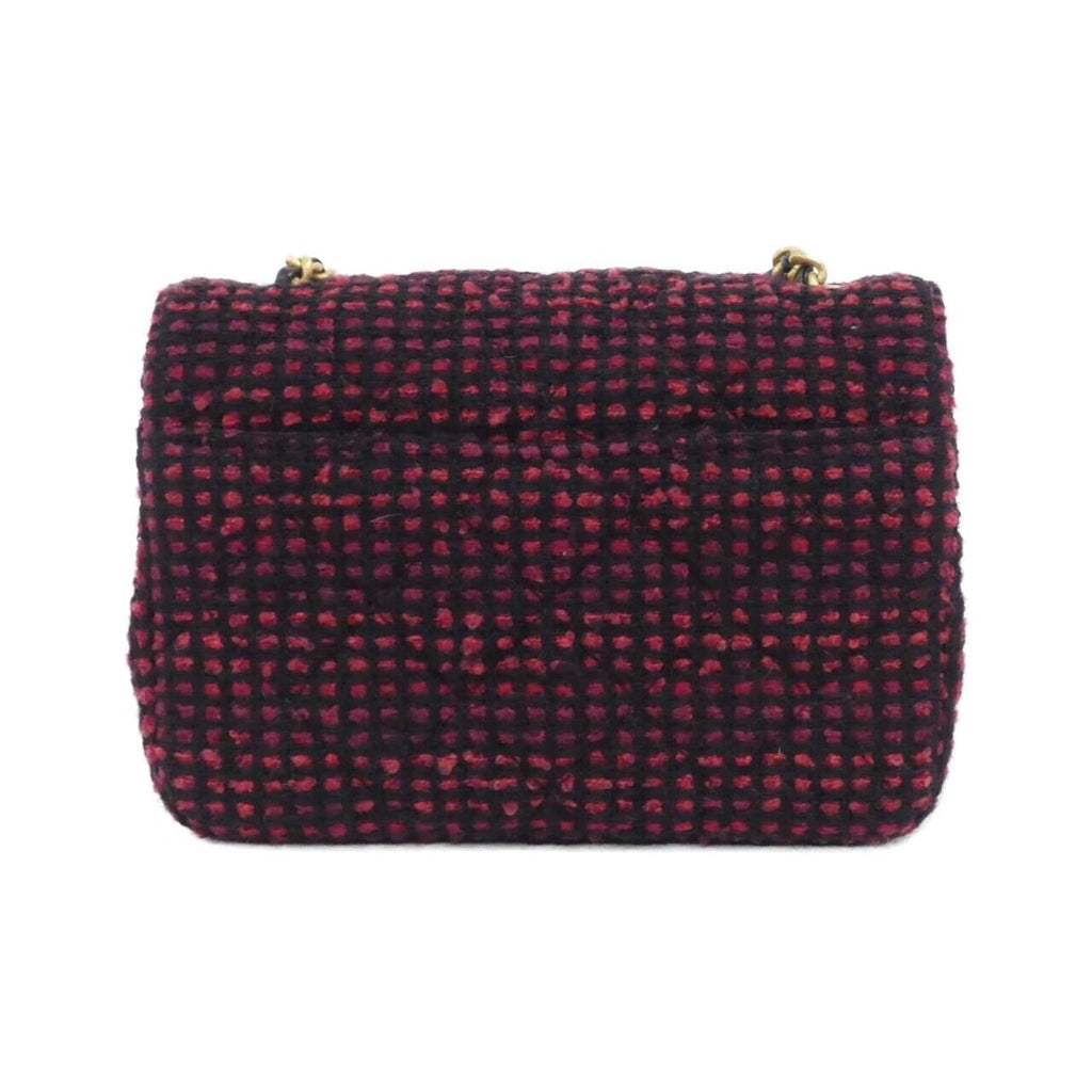 Chanel Shoulder Bag Cotton Tweed — view 2