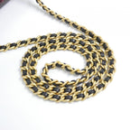 Chanel Shoulder Bag Cotton Tweed — view 5