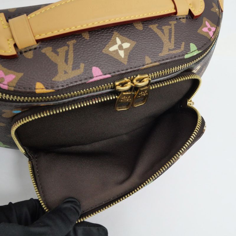 Louis Vuitton Monogram Kuragi Rush Bum Bag Brown Shoulder Body — view 7