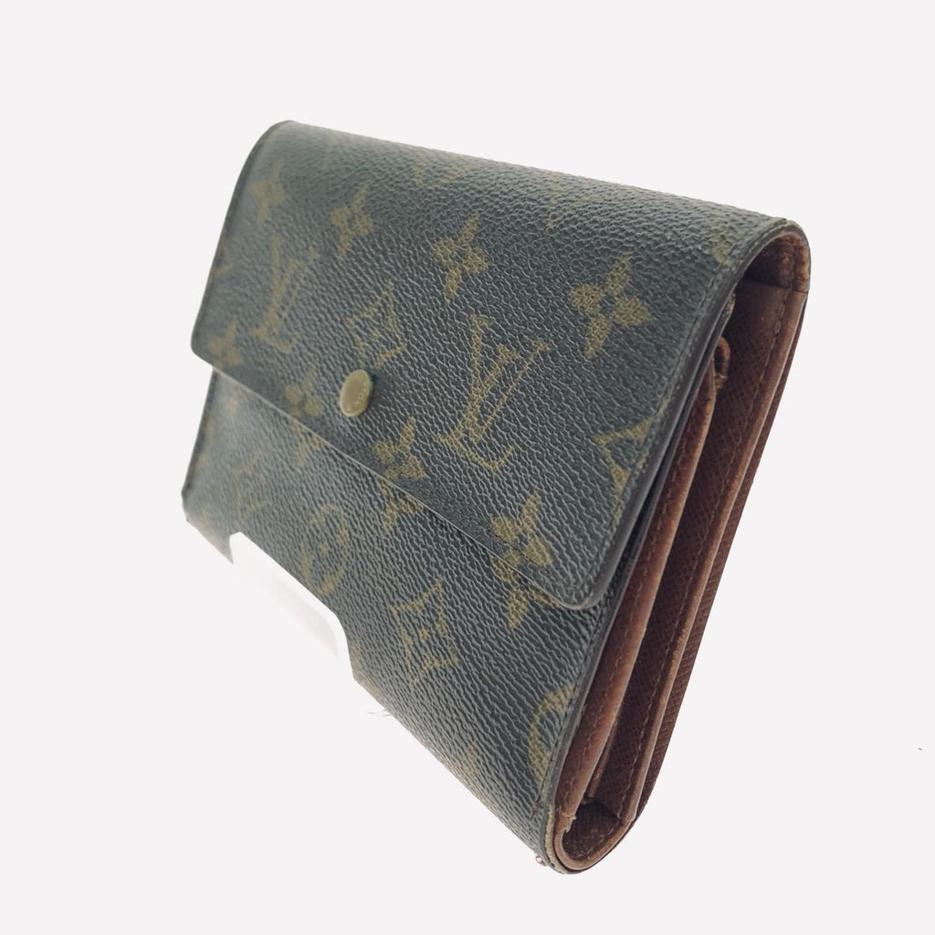 Louis Vuitton Trifold Wallet Monogram Porte Tresor Etui Papiers Handbag — view 2