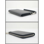 Louis Vuitton Zippy Dragonne L-shaped Zipper Wallet Taiga Noir Black — view 3