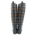 Hermes Silver Hardware Serie Button Braided Boots — view 4