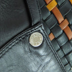 Hermes Silver Hardware Serie Button Braided Boots — view 8