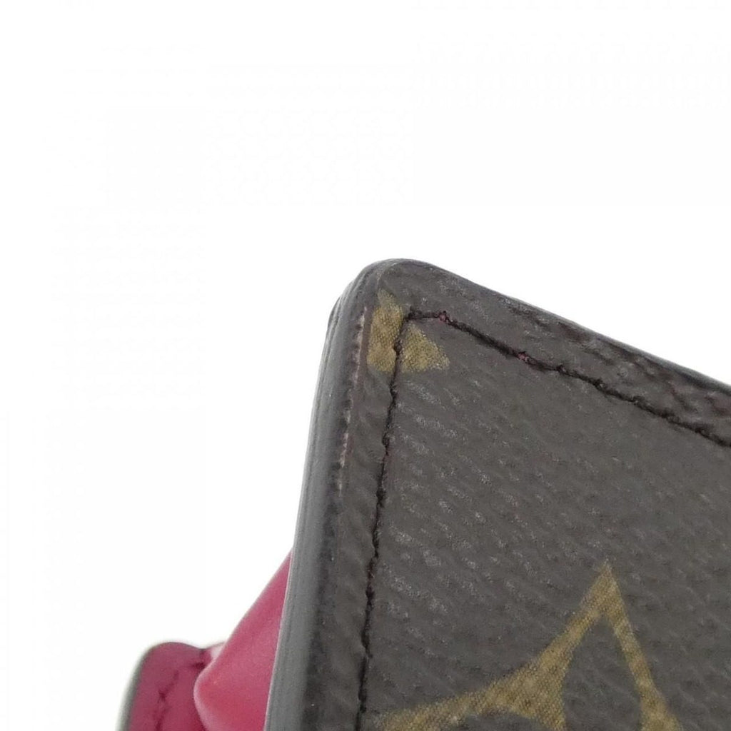 Louis Vuitton Monogram Portefeuille Flor Chain Wallet — view 5