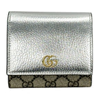 Gucci Wallet GG Supreme Petit Marmont Trifold