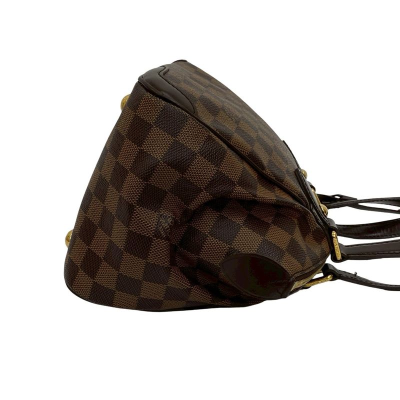 Louis Vuitton Verona PM Damier Leather Tote Brown — view 6