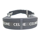 Celine Avabag Shoulder Bag Canvas Black Silver — view 6