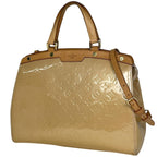 Louis Vuitton GM 2-Way Shoulder Bag Enamel Monogram Vernis Rose Florentine