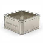 Hermes Bolduc Square Scarf Ring Silver — view 4