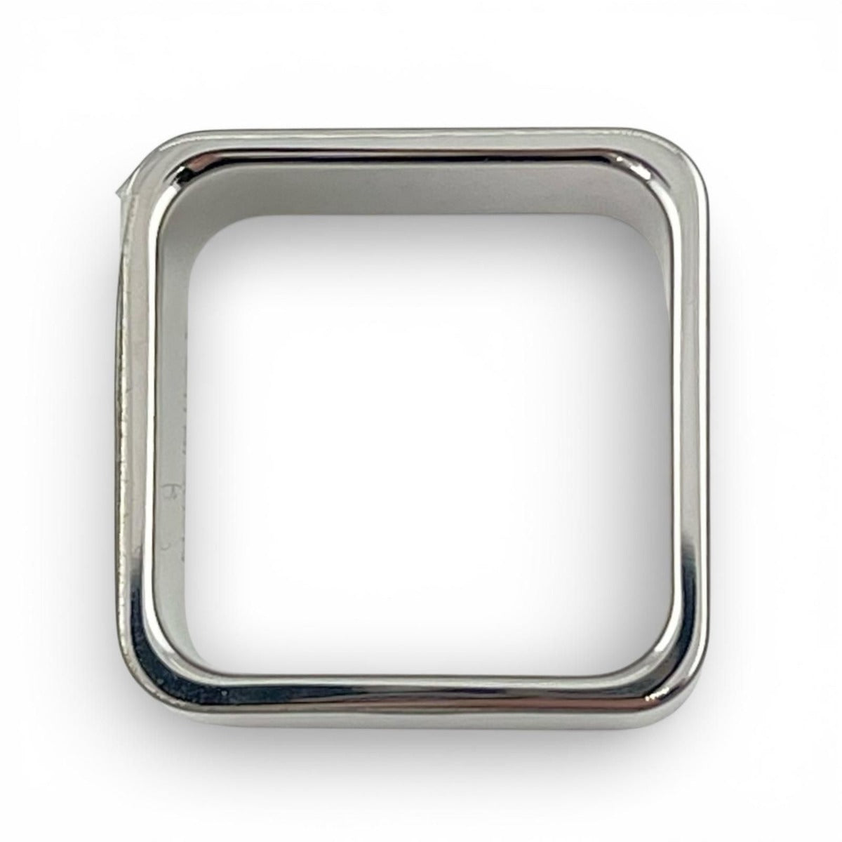 Hermes Bolduc Square Scarf Ring Silver — view 6