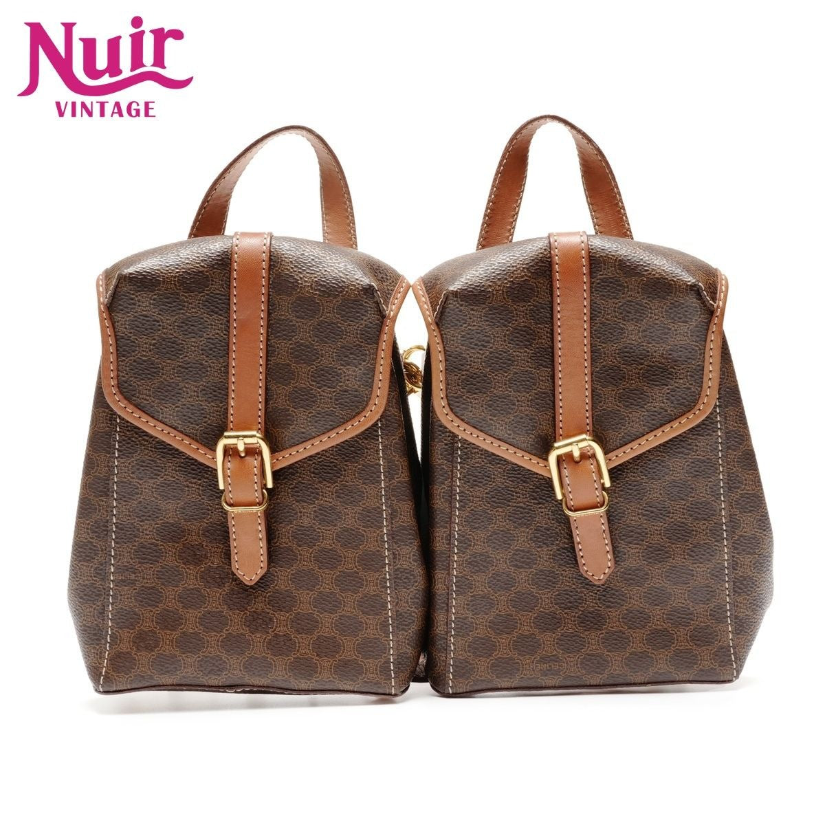 Celine Backpack Macadam Twin