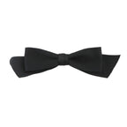Chanel Ribbon Brooch Satin Black Vintage