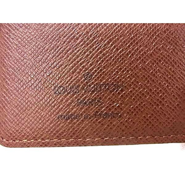Louis Vuitton Notebook Cover Agenda PM Brown Monogram 6 Holes — view 2