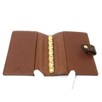 Louis Vuitton Notebook Cover Agenda PM Brown Monogram 6 Holes — view 4