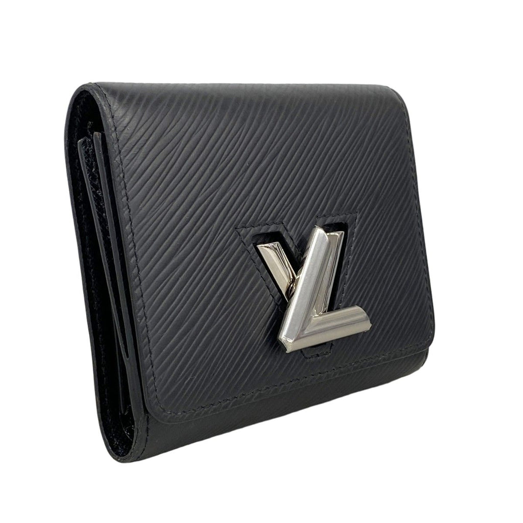 Louis Vuitton Trifold Wallet Epi Portefeuille Twist Compact Noir — view 2