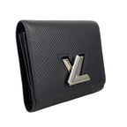 Louis Vuitton Trifold Wallet Epi Portefeuille Twist Compact Noir — view 2