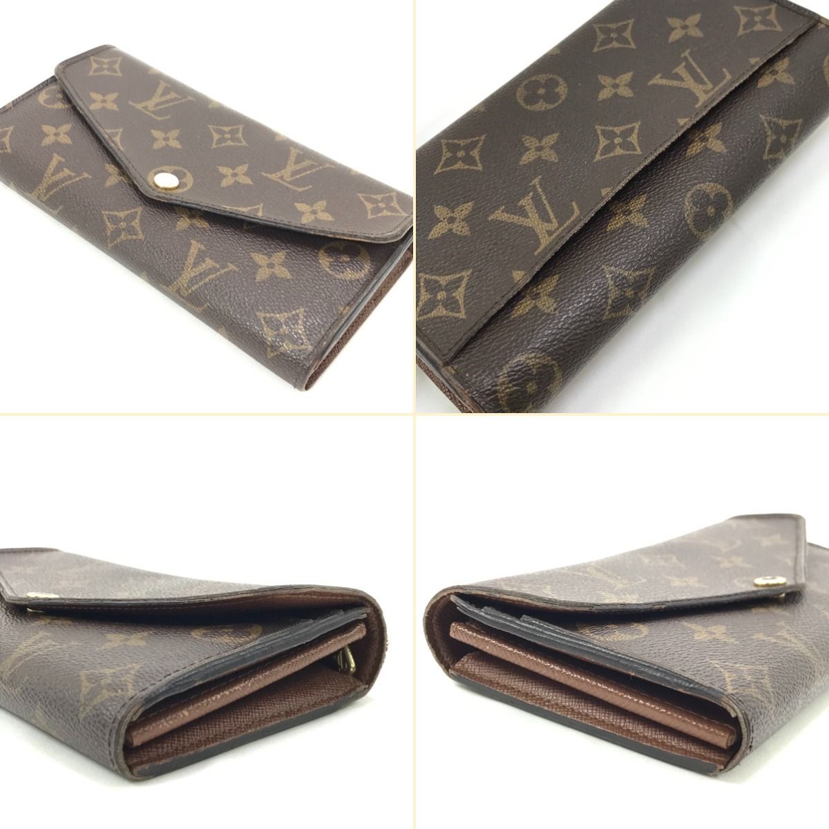 Louis Vuitton Long Wallet Monogram Portefeuille Sarah Brown — view 3