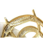 Dior Vintage Pin Brooch Pin Badge Gold — view 4
