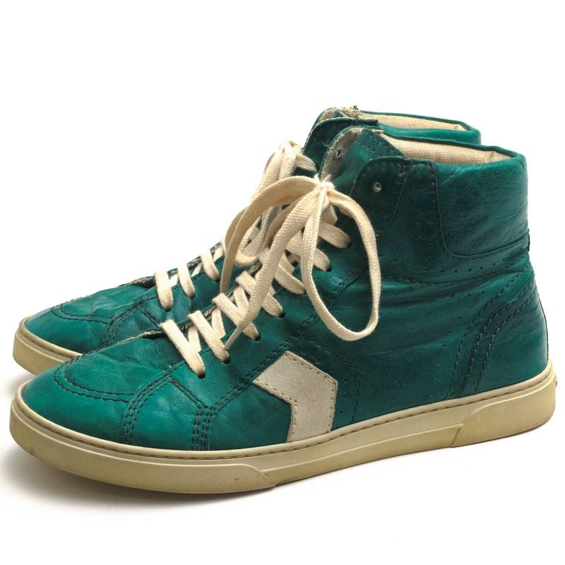 Yves Saint Laurent Shoes Sneakers High Cut Men Leather