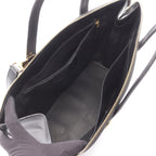 Celine Tote Macadam Black Brown Canvas Leather 2-Way — view 3