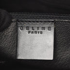 Celine Tote Macadam Black Brown Canvas Leather 2-Way — view 4