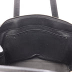 Celine Tote Macadam Black Brown Canvas Leather 2-Way — view 6