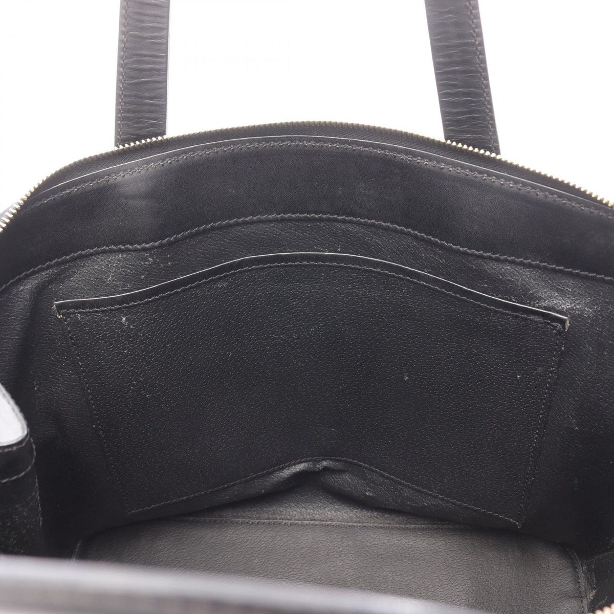 Celine Tote Macadam Black Brown Canvas Leather 2-Way — view 6