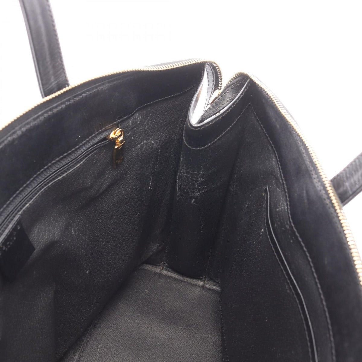 Celine Tote Macadam Black Brown Canvas Leather 2-Way — view 7