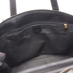 Celine Tote Macadam Black Brown Canvas Leather 2-Way — view 8