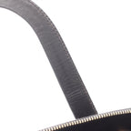 Celine Tote Macadam Black Brown Canvas Leather 2-Way — view 9