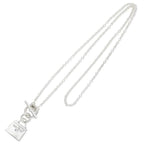 Hermes Amulet Kelly Silver Necklace 43 cm — view 2