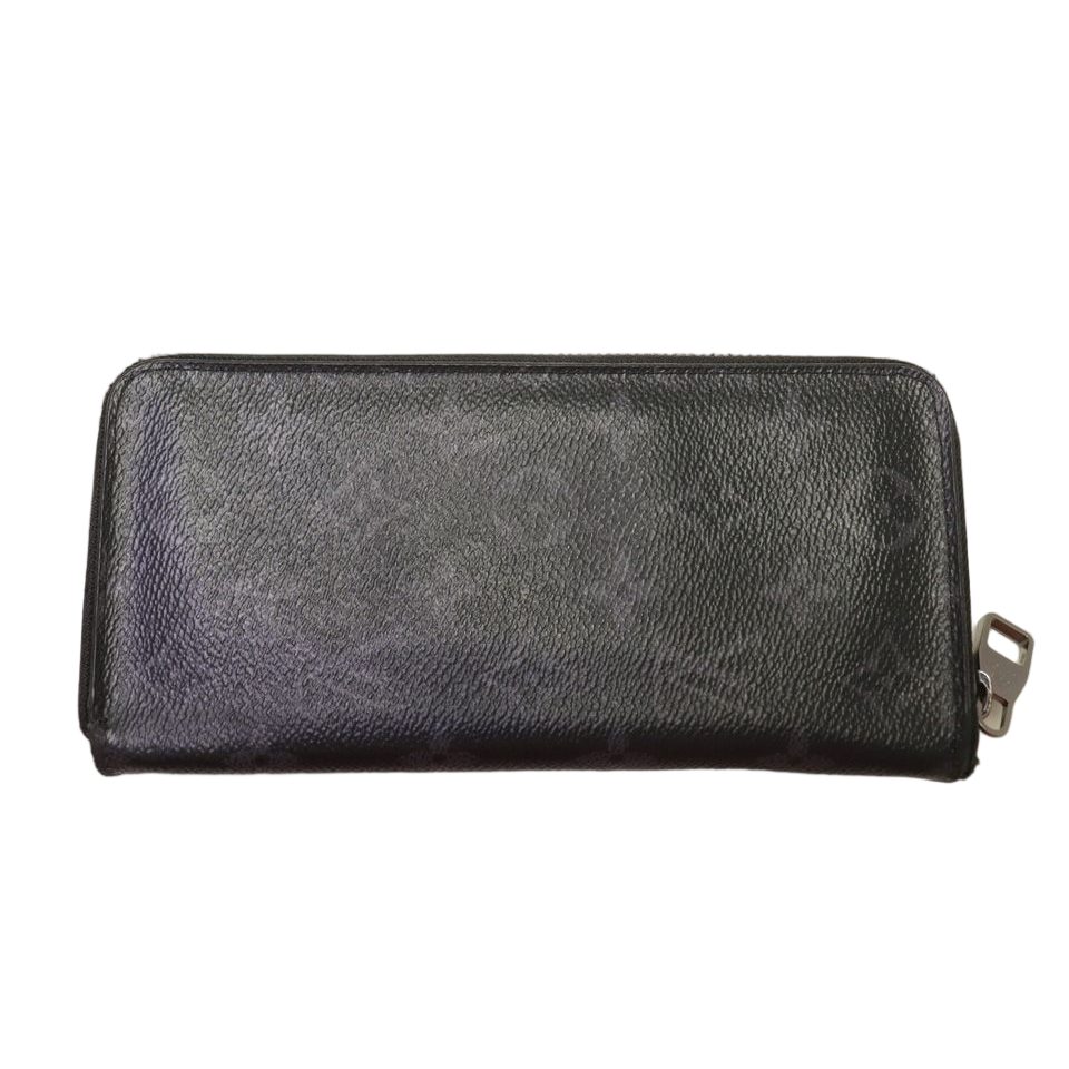 Louis Vuitton Zippy Wallet Vertical Monogram Eclipse Zip Around