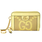 Gucci Card Case Ophidia Jumbo GG Beige Banana — view 2