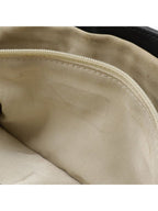 Chanel Quilted Chain Around Shoulder Lambskin Leather Black