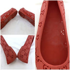 Gucci Shoes Red Orange Cima — view 9