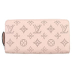 Louis Vuitton Mahina Monogram Zippy Wallet Leather Long Magnolia
