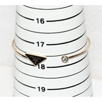 Prada Bracelet Bangle 18K Yellow Gold Diamonds 022 CT Eternal — view 2