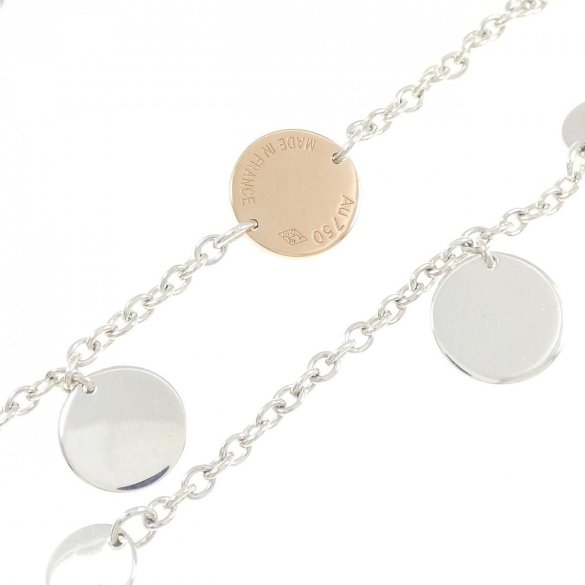 Hermes Confetti Necklace Pink — view 3