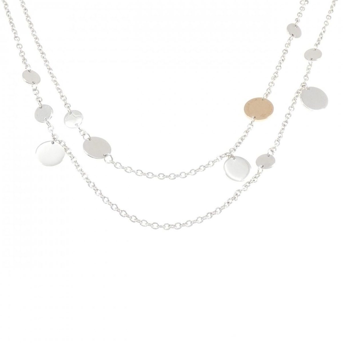 Hermes Confetti Necklace Pink