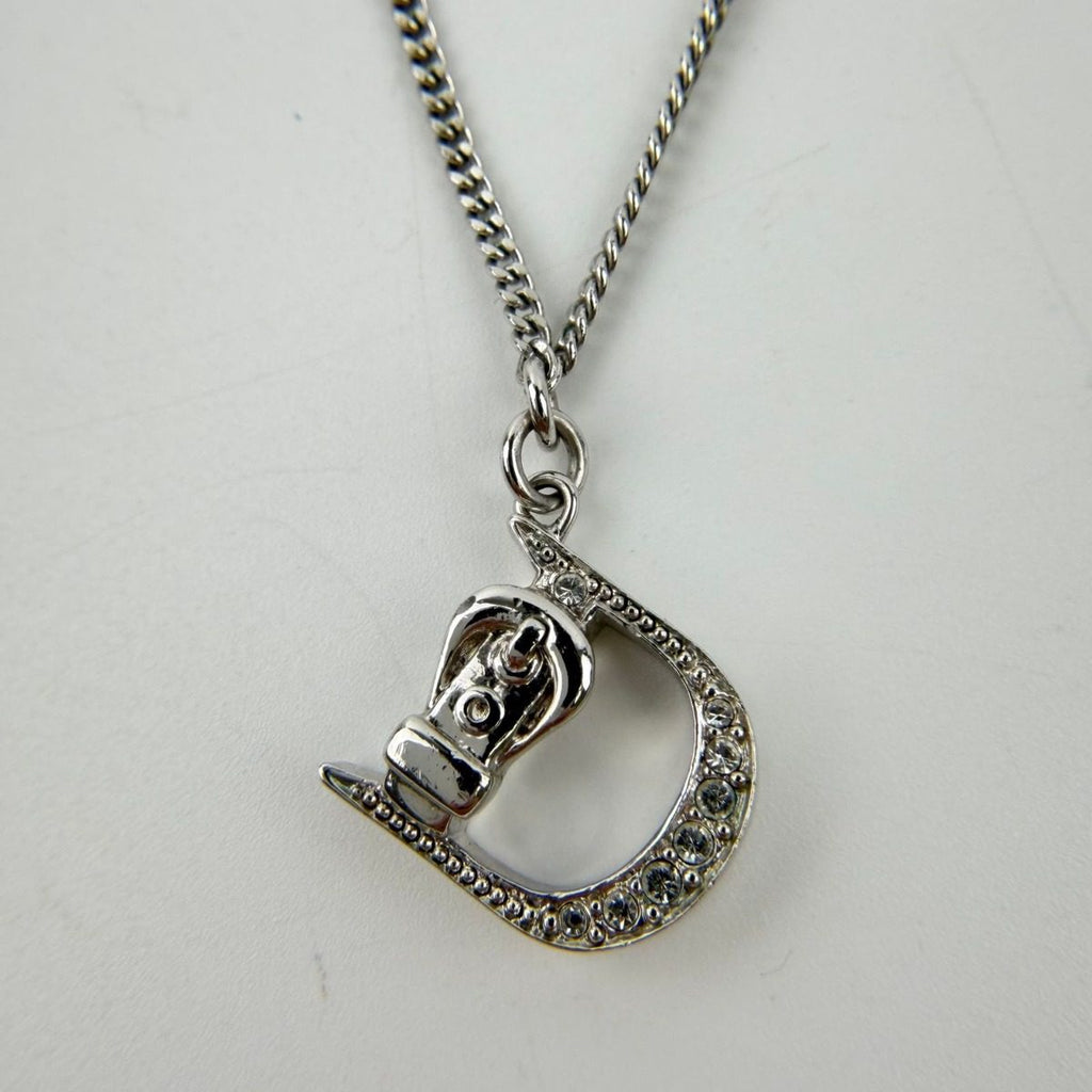 Dior Necklace Silver Vintage — view 2