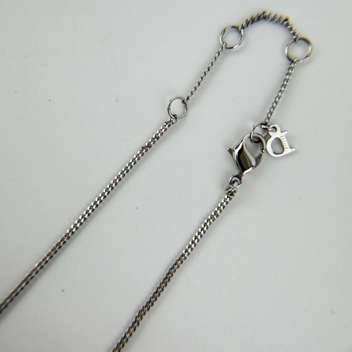 Dior Necklace Silver Vintage — view 4