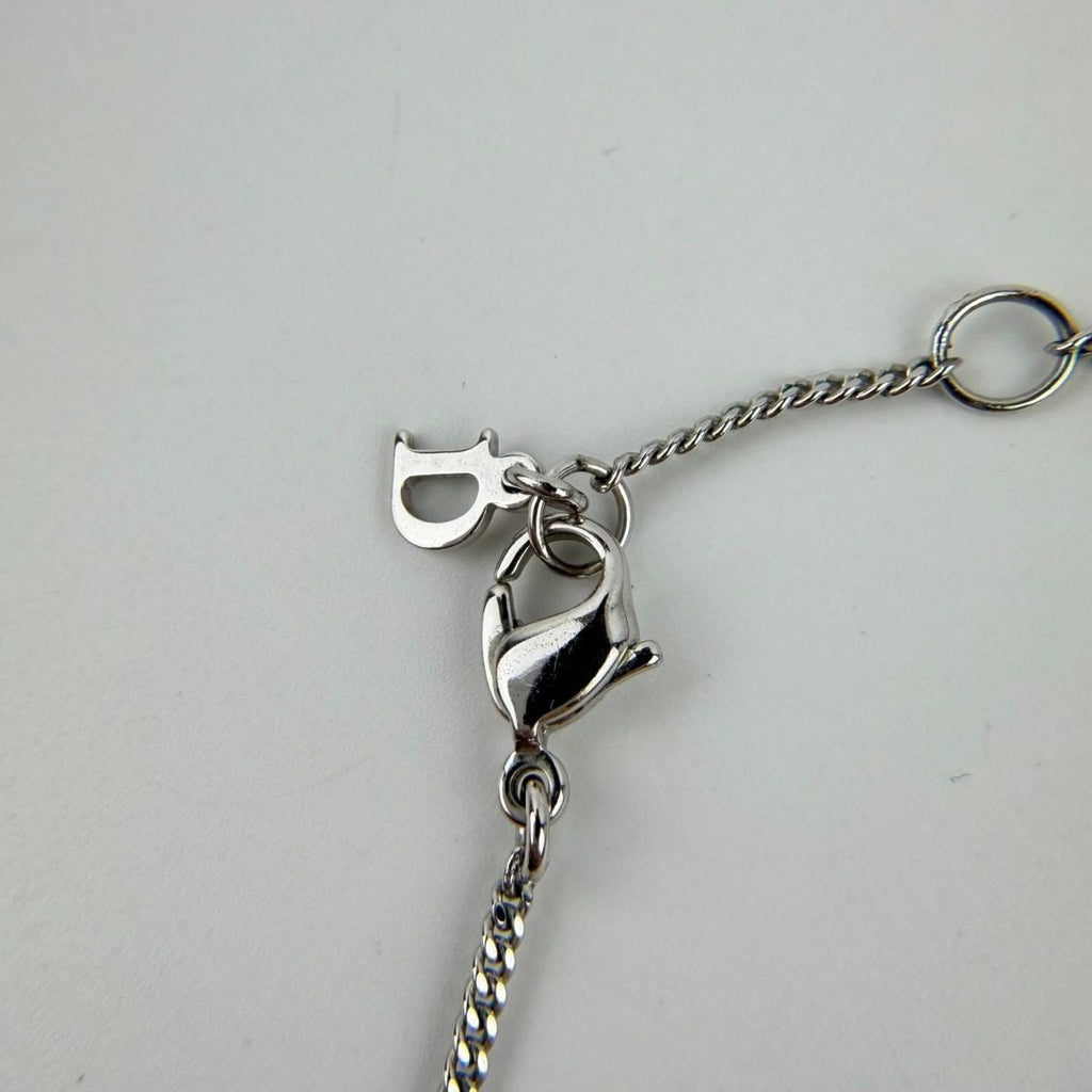Dior Necklace Silver Vintage — view 9