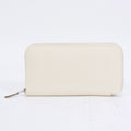 Hermes Azap Long Classic Machete Vaux Epson Off White Wallet Silver