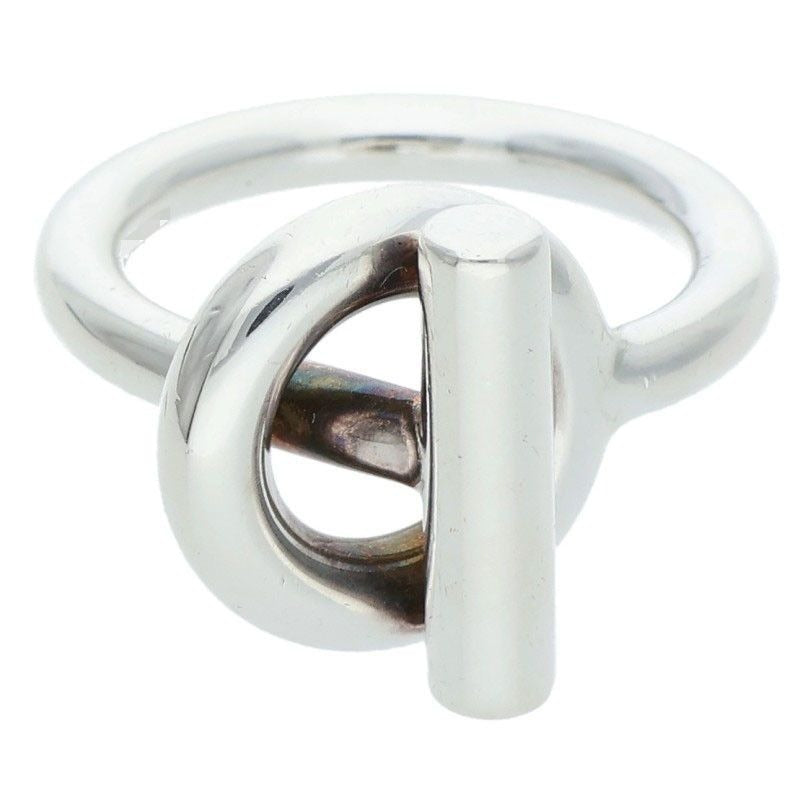 Hermes Echappee Silver Ring 56 14 — view 2