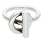 Hermes Echappee Silver Ring 56 14 — view 2
