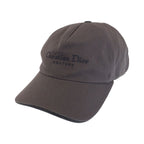 Dior Gray Silver Cotton Cap Hat