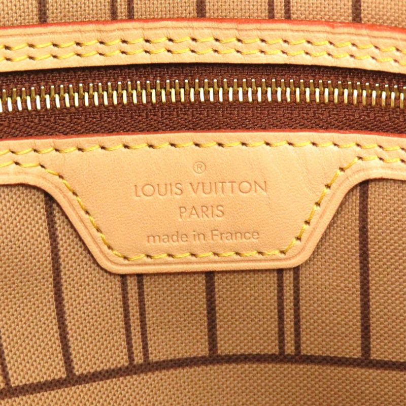 Louis Vuitton Current New Shape Neverfull MM Monogram Rose Beige Tote — view 9