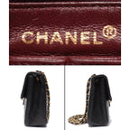 Chanel Chain Shoulder Bag Gold Single Flap Lambskin — view 4
