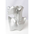 Chanel Camellia Motif With Coco Mark Rhinestones In Chrome Silver — view 2